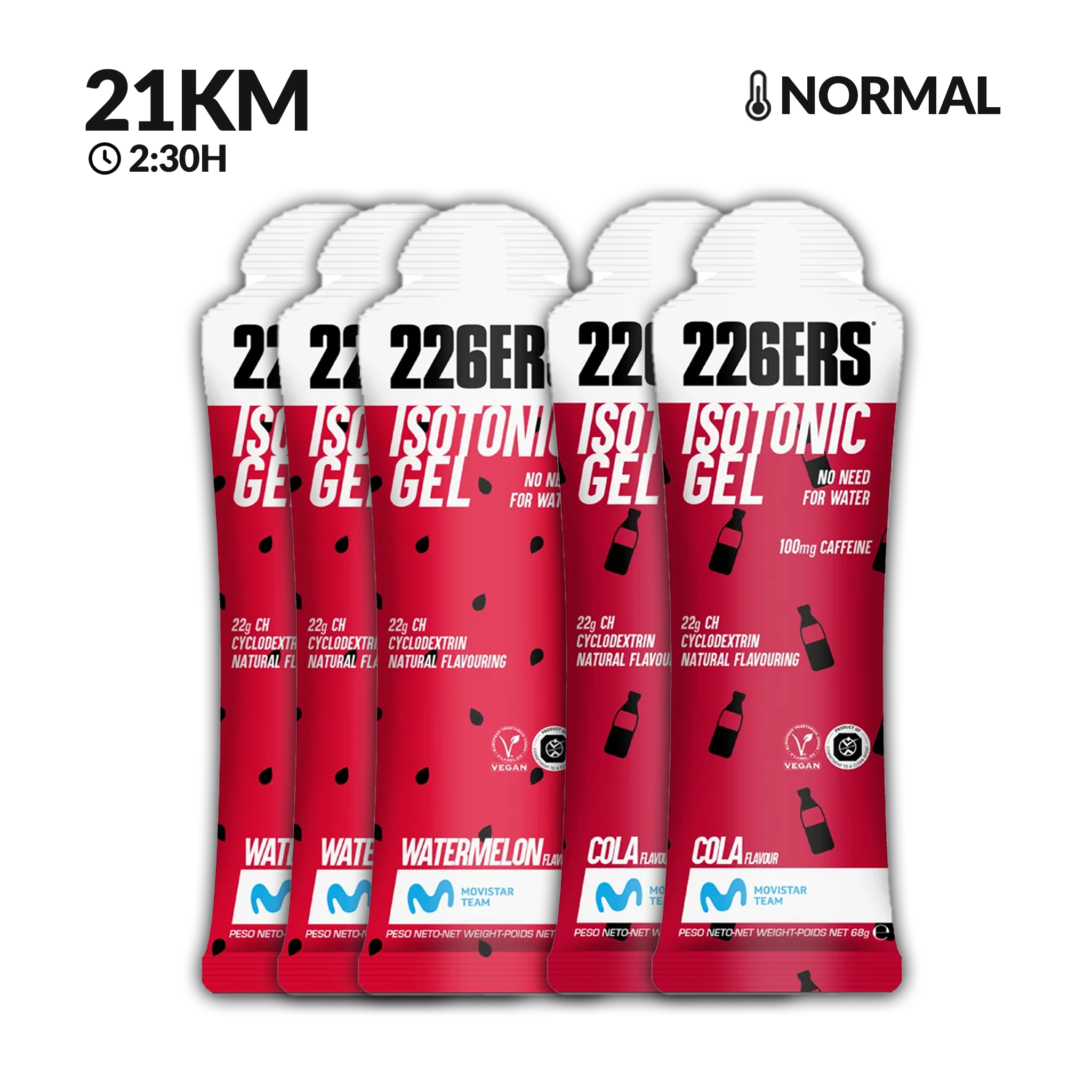 Pack 21K MMB 2:30H 226ers