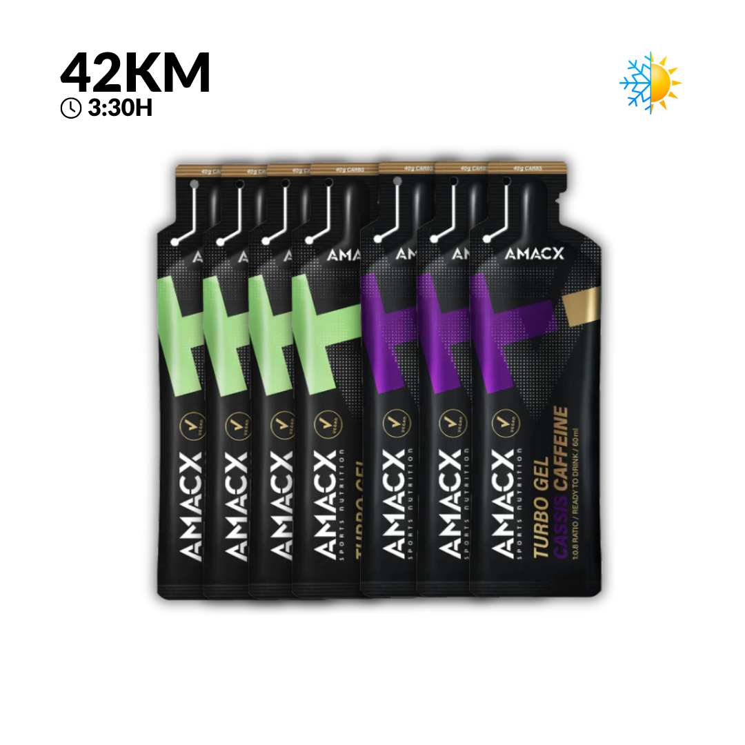 Pack AMACX 42K Maratón Alta Temperatura 3:30H